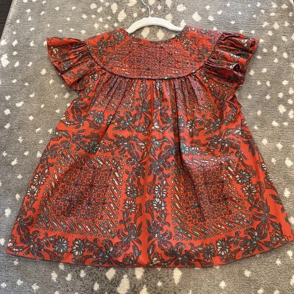 Ulla Johnson Kosta Top in Clementine size 8 - Picture 4 of 4